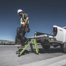 Heavy Duty 3-Step Folding Stool For Electricians And Professional Use - 660mm