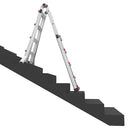 Industrial Grade Lightweight Aluminium Combination Ladder - 3.3m