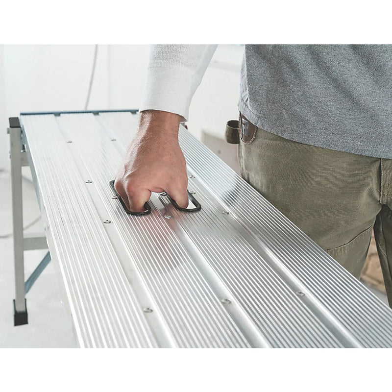High Performance Aluminium Folding Work Platform For Worksite Areas - 1.15m