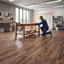 Standard 7mm Laminate Flooring with Authentic Walnut Effect