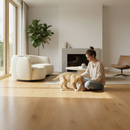 14mm Wide UV Lacquered Engineered Real Wood Flooring