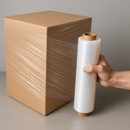 Heavy Duty Clear Pallet Wrap Extended Core Secure Loads Cold-Resistant Film Warehouse Essential