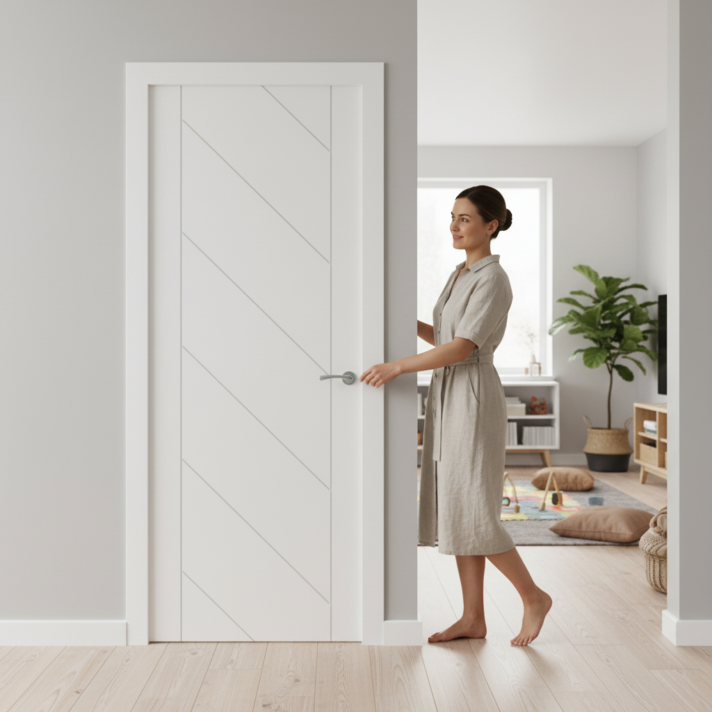 Internal Primed Door with Semi-Solid Core