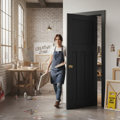 Internal Fully Finished Oak Door with Solid Engineered Core