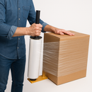 Heavy-Duty Steel Hand Pallet Wrap Dispenser Lightweight Ergonomic High-Performance for 400–500mm Film