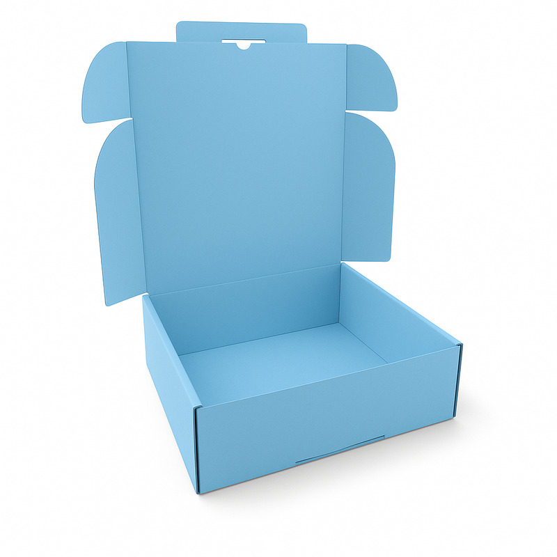 High-Strength White Kraft with Colour Interior Fast Assembly Next-Day Delivery