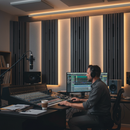 2.4m Wall Panelling Trim in Light Grey