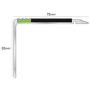 Aluminator Stair Nosing No-Power High-Visibility Step Protection