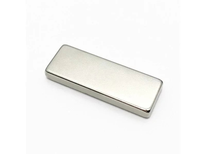 Premium 25mm N35 Grade Silver Nickel-Plated Blocks  - Pack of 10