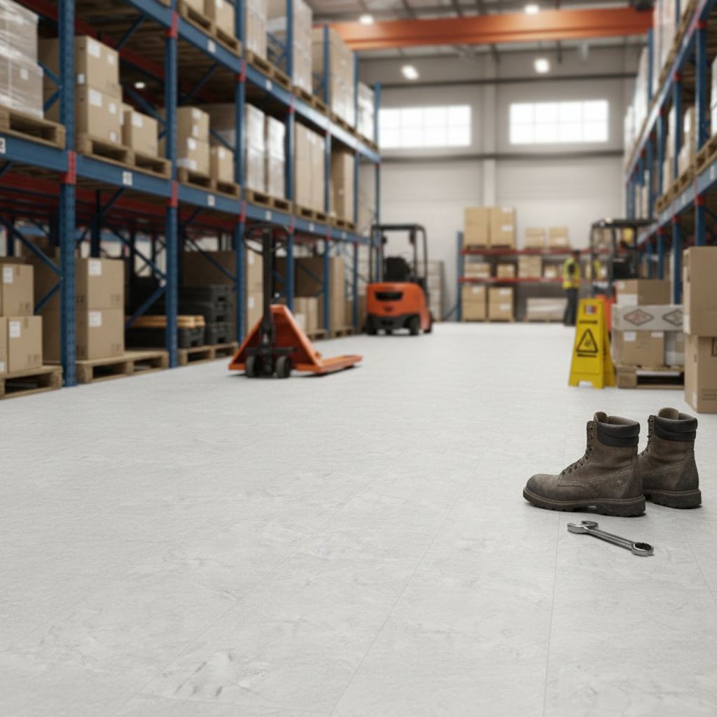 5mm Rigid Core Vinyl Flooring - Waterproof, Easy Installa...