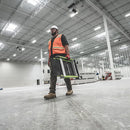 Heavy Duty 3-Step Folding Stool For Electricians And Professional Use - 660mm