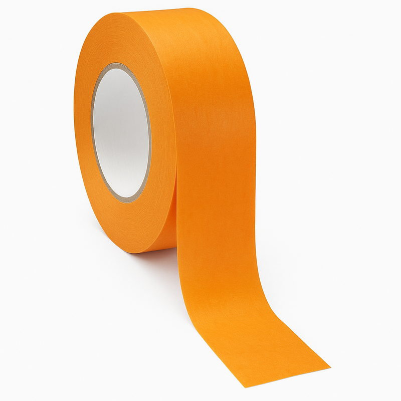 Performance Masking Tape 25mm x 55m Premium High-Heat Splicing Tape for Pro Paint Masking & Bake Cycles