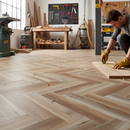 Herringbone 8mm Laminate Flooring - Stylish Parquet Effect
