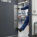 Premium Satin Stainless Steel Kick Plate 800mm x 150mm for Interior Doors - Durable Protection with Modern Design