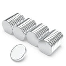 Silver Neodymium Disc 2mm Magnets N35 For Industrial Applications - Pack of 100