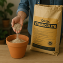 Premium Vermiculite Insulation 100L Natural Fire-Resistant Easy-Pour Loft Solution