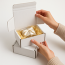 Premium White Quick Seal Postal Boxes Peel Seal with Tear Strip Strong Ecommerce Mailing Boxes