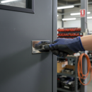 Premium Rectangular Flush Pull Handle - Polished Stainless Steel for Modern Door Designs with Fire Door Rating