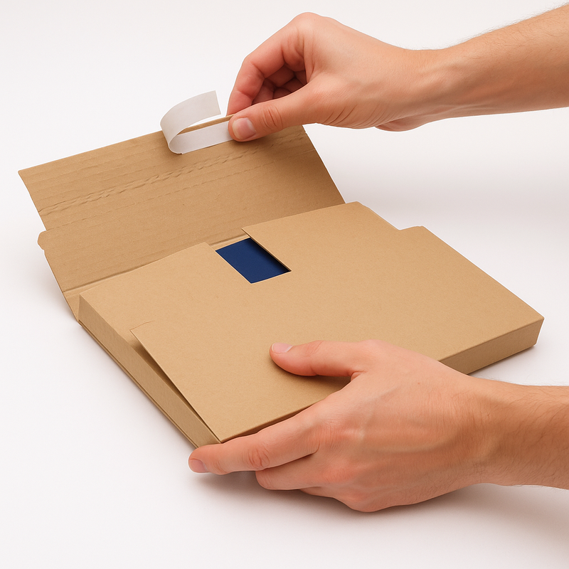 Premium Large Letter Postal Mailer Eco-Friendly Cardboard Lightweight Durable Peel Seal