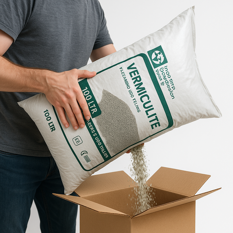 Premium 100L Vermiculite Bag High-Performance Insulation Fireproofing Horticulture Use
