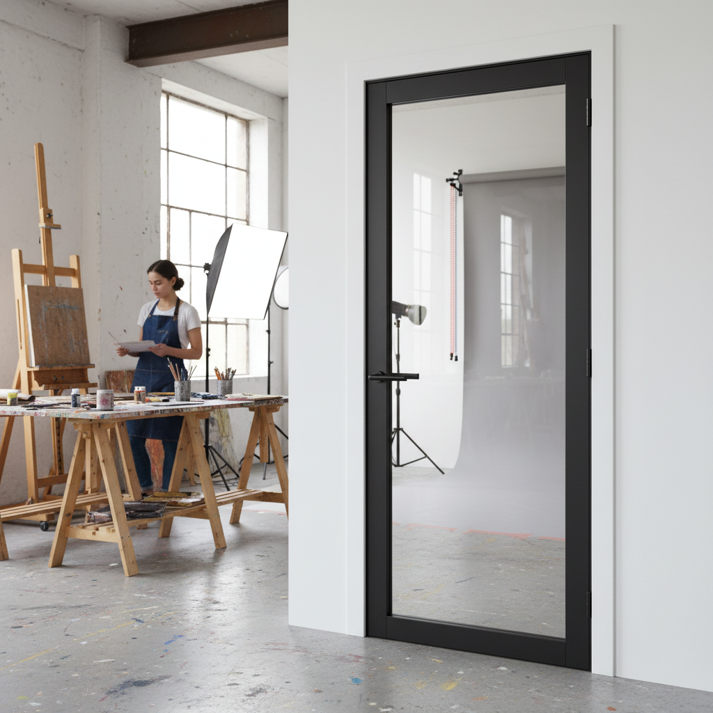 Internal Fully Finished Industrial Studio Door