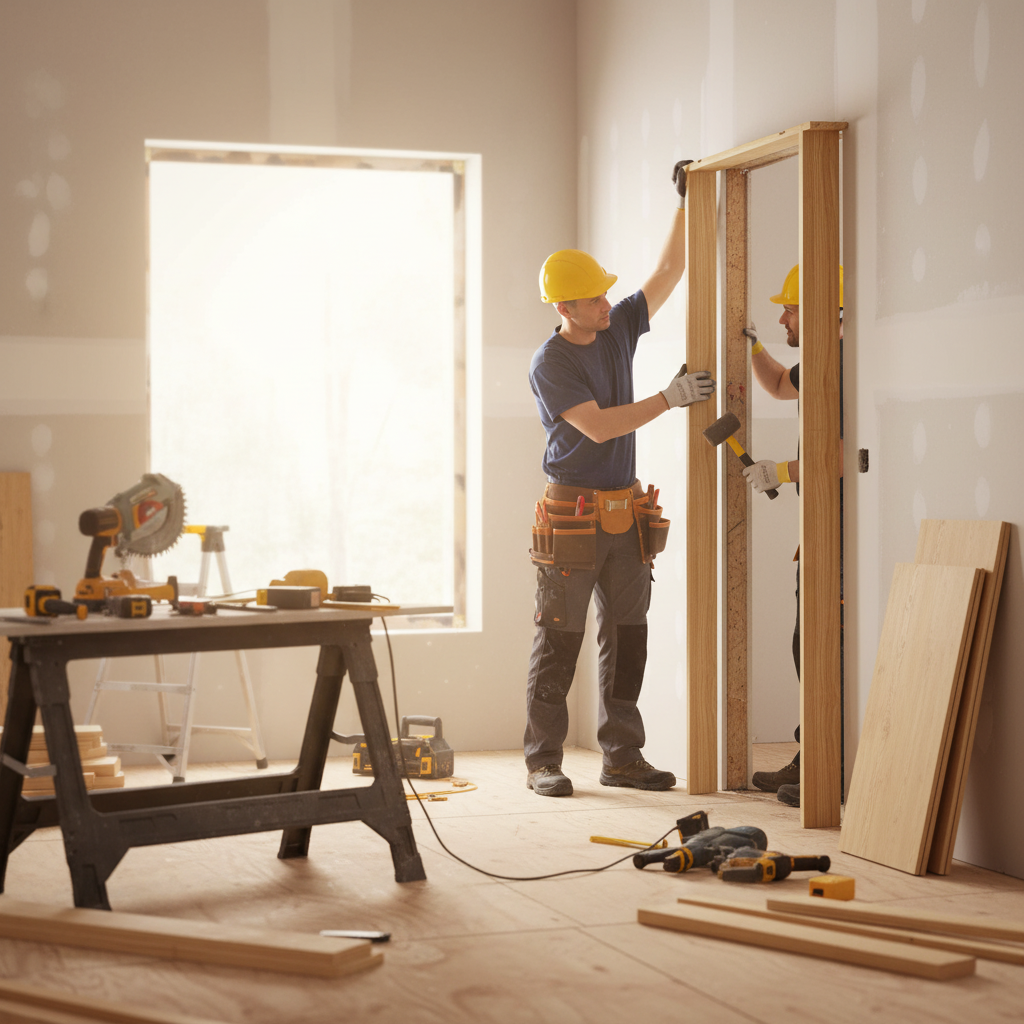 Professional Softwood Internal Door Lining - Customizable...