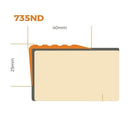 Premium Flexible Anti-Slip Stair Nosing 40x25mm Self-Adhesive Ribbed PVC for Safety & Durability Easy Installation No Maintenance Ideal for Home & Commercial Use