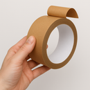 Premium Eco-Friendly Kraft Paper Tape 48mm x 50m Ideal for Shipping Packing & Mailing
