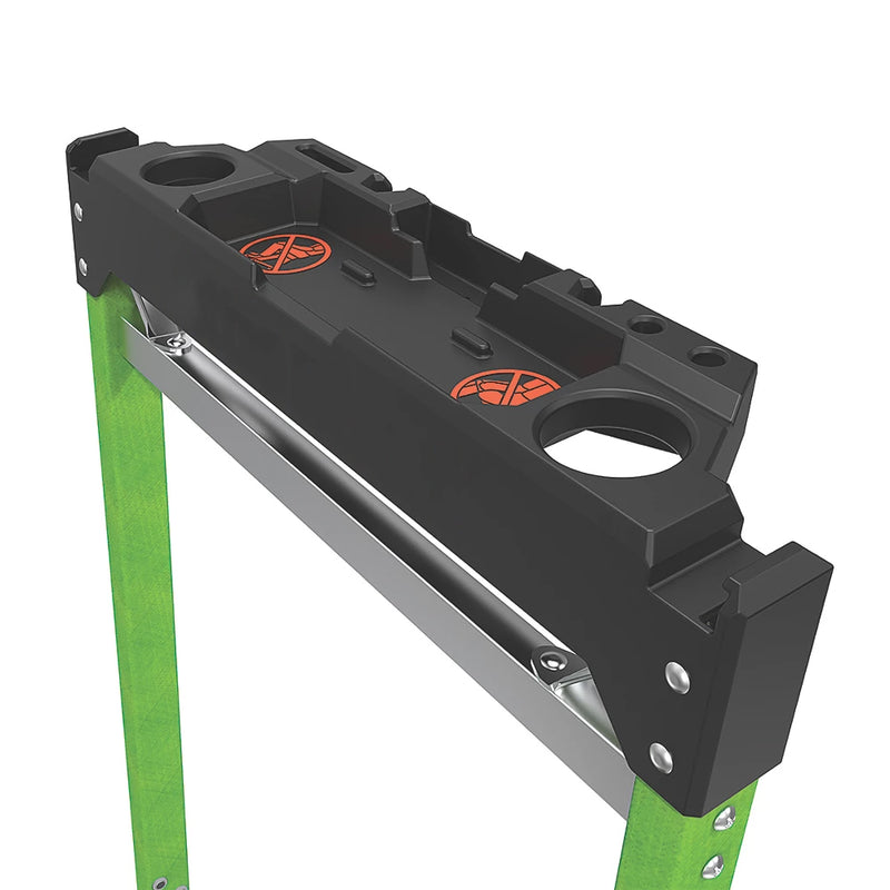 Heavy Duty 3-Step Folding Stool For Electricians And Professional Use - 660mm