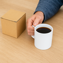 Heavy-Duty Mug Shipping Boxes Eco-Friendly Double Wall Cardboard with Built-In Dividers Ideal for Retailers Potters