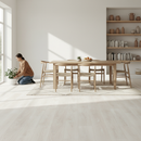 8mm Laminate Flooring in Aspen Oak Finish - Durable