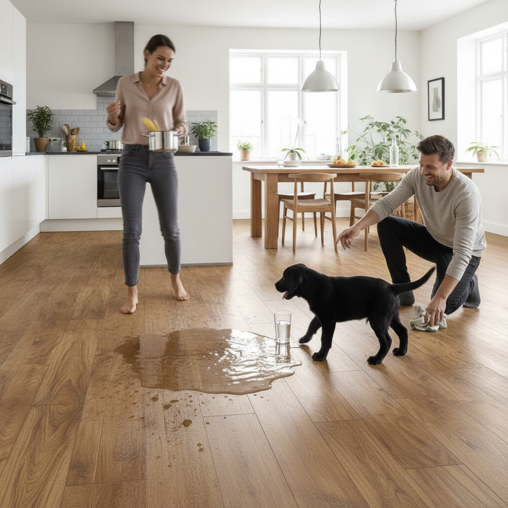 Water-Resistant 8mm Laminate Flooring