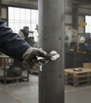 Premium Breeze Lever on Round Rose with Part Screw for Easy Installation and Stylish Design