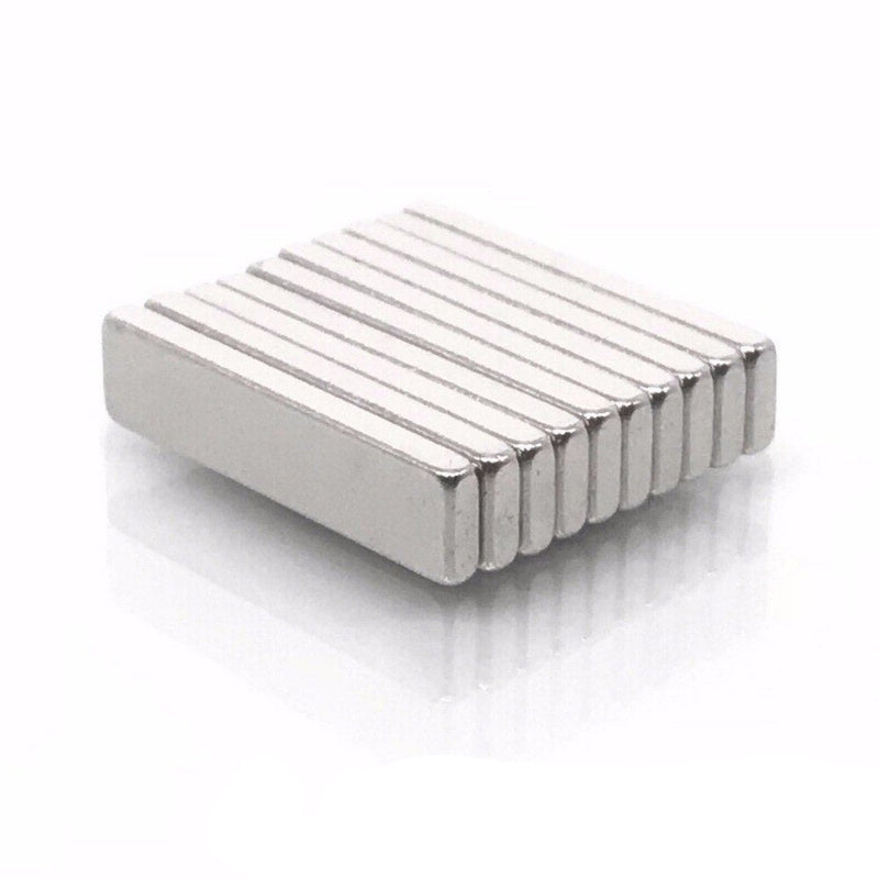 20mm Silver Nickel-Plated  N35 Grade Blocks - Pack of 20