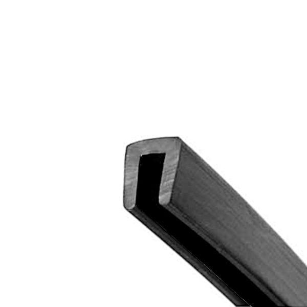 Heavy Duty 6mm Flexible EPDM Rubber Square Profile Rubber Edge Trim for Cars and Trucks