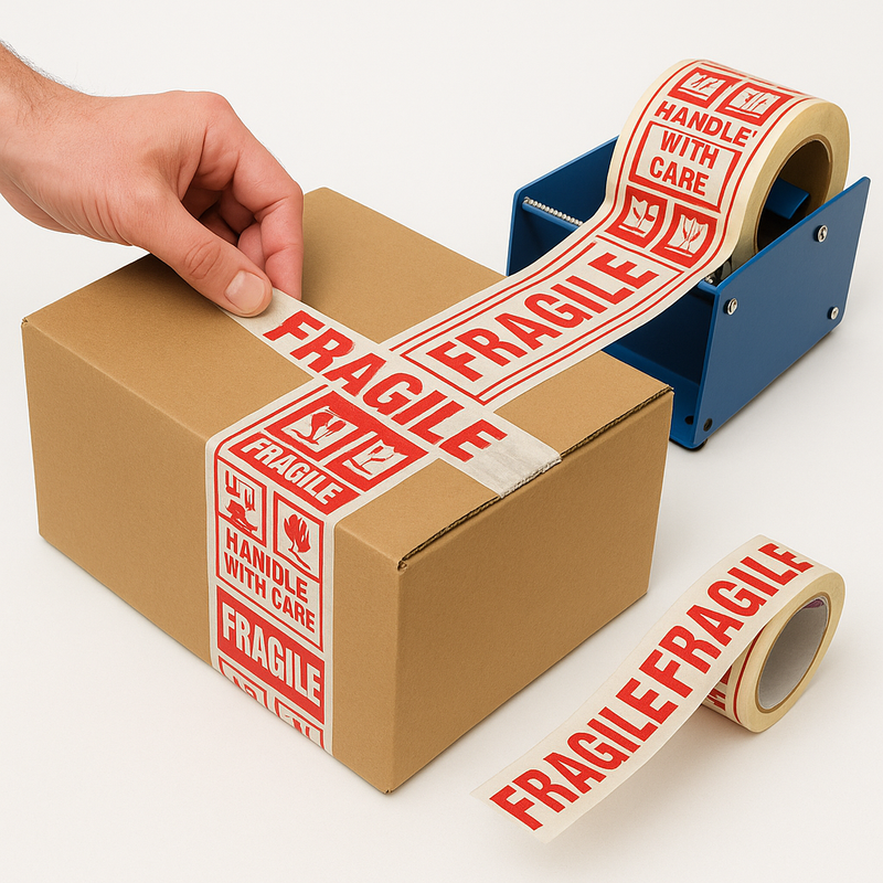 High-Performance Label Dispenser for Workbenches 210mm Capacity Rubber Anti-Slip Feet Built for Commercial Use