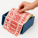 High-Performance Label Dispenser for Workbenches 210mm Capacity Rubber Anti-Slip Feet Built for Commercial Use