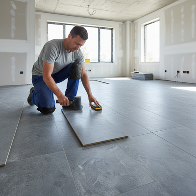 8mm Water-Resistant Laminate Flooring | Kitchen & Bathroom Safe | Easy Installation