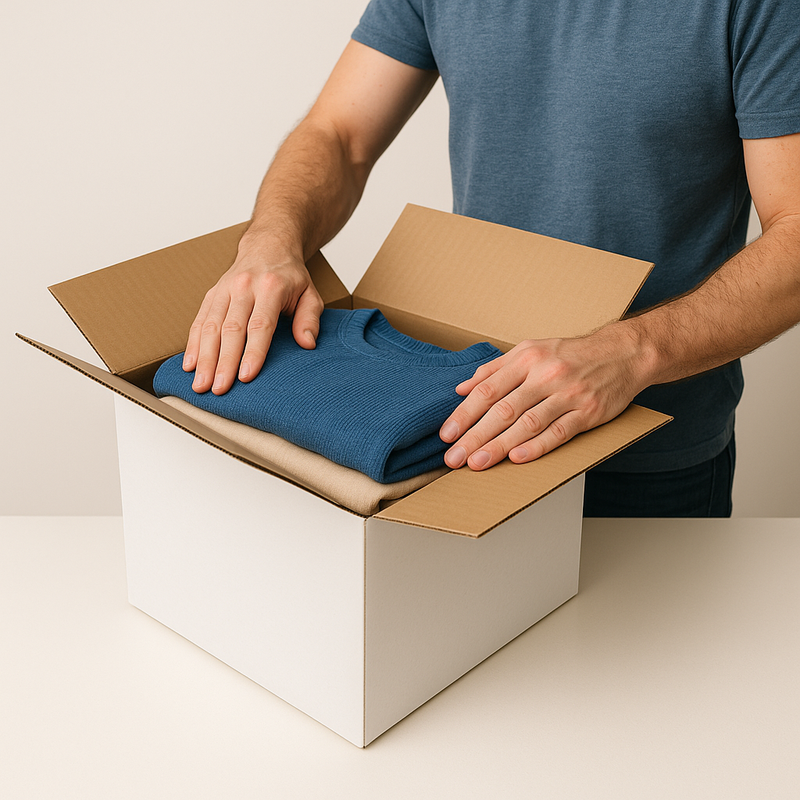 Premium Medium Duty Cardboard Boxes Multi-Score Height Eco-Friendly Single Wall Cartons for Storage Shipping