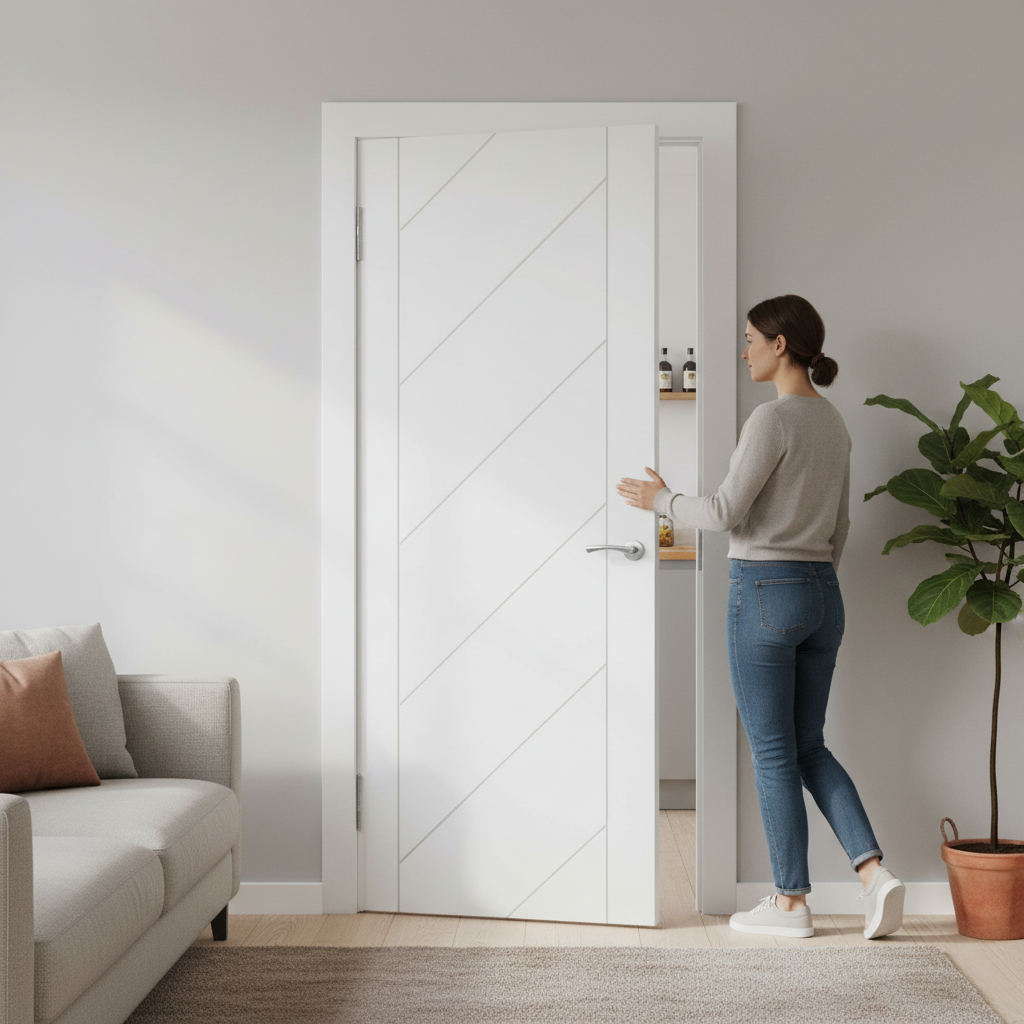Internal Primed Door with Semi-Solid Core
