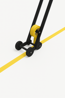 Heavy-Duty Indigo Floor Tape Applicator Precise Easy Application for 100mm Wide Safety Tapes