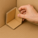 Heavy-Duty Corrugated Edge Protectors 15mm Thick Eco Cardboard Corner Guards for Pallet Shipping