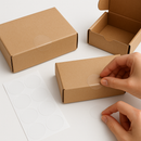 Premium Transparent Sticky Dots Clear Circular Labels for Packaging Shipping & Crafts