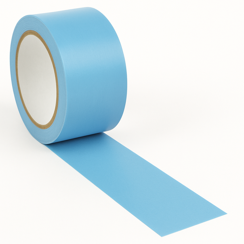 Premium Safety Floor Tape Strong Self-Adhesive Vinyl Forklift-Resistant Easy Applicator Use