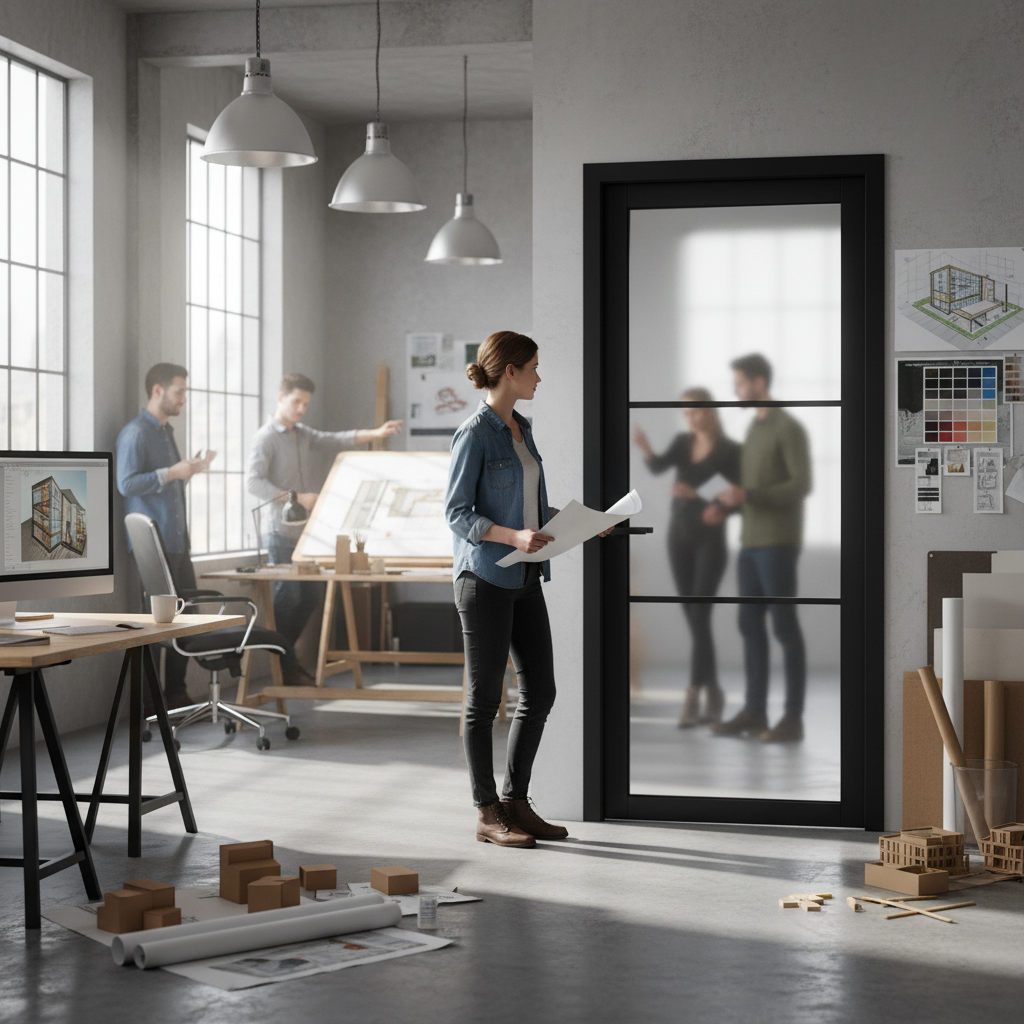 Fully Finished Made-to-Measure Internal Studio Door