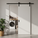 Internal Flush Sliding Door Set - White Primed Finish