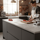 Premium Square Edge Laminate Worktop 3000mm x 600mm x 38mm - Durable, Easy Maintenance, Ideal for Kitchens