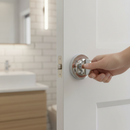 Round WC Turn and Release with Polished Chrome Finish