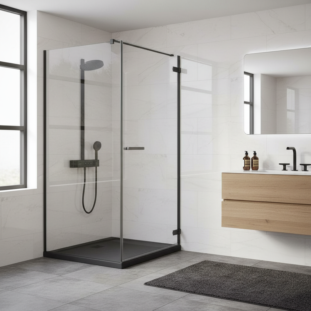 Premium Waterproof Wall Panelling 800 x 400mm with Sleek Stone Finish - Easy Install for Bathrooms and Kitchens