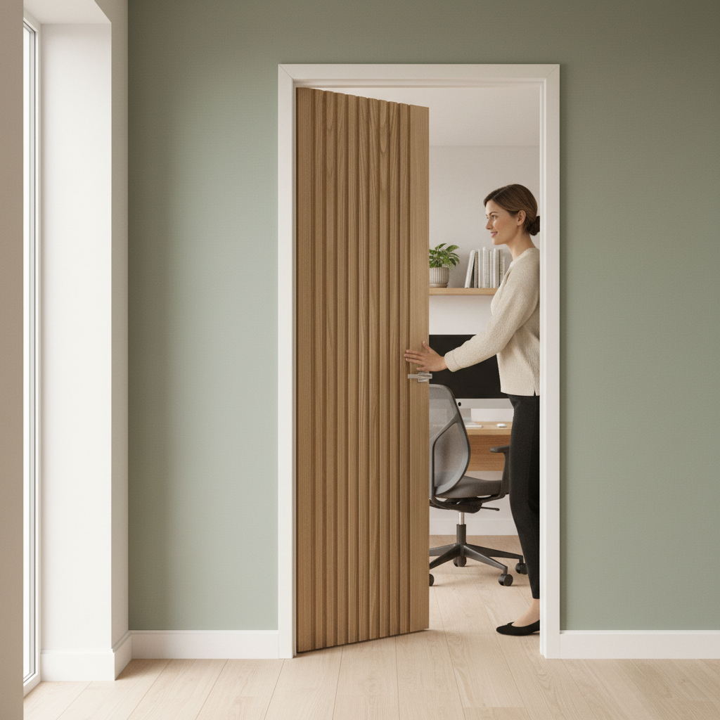Fully Finished Internal Miami Poplar Door